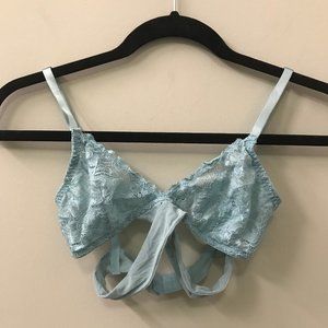 Free People Intimately Blue Lace Bralette